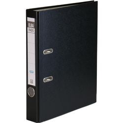 Ordner Elba Rado Brillantschwarz A4 350 Blatt Karton Polypropylen