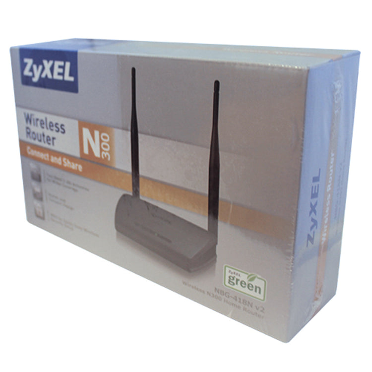 Zyxel Zyxel NBG418N V2 Wireless Router 300 Mbit / s schwarz