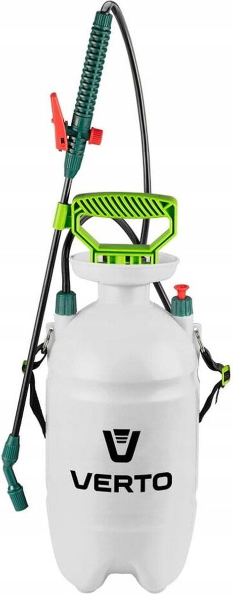 Verto-Serie – Drucksprüher – 7 Liter – Sicherheitsventil – Komfort-Tragegurt