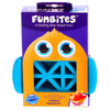 Grundlegende Funbites Eiswürfel Form Dreiecke Blau