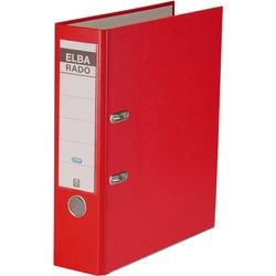 Ordner Elba Rado Brillantrot A4 500 Blatt Polypropylen-Karton