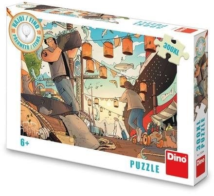 Puzzle eines Fischereihafens 300 Stücke
