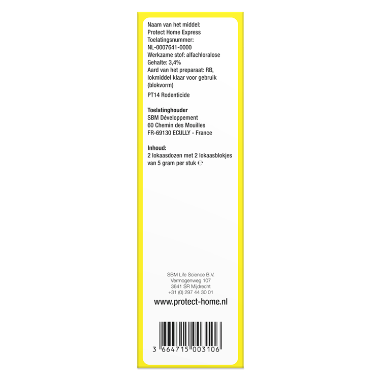 Pro-tect 1066307 - Express-Mäusemittel 2 Stück | 2 Stk