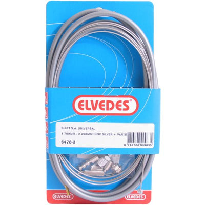 Trommelbremszugsatz Elvedes 1700mm 2250mm Edelstahl - silber (auf Karte)