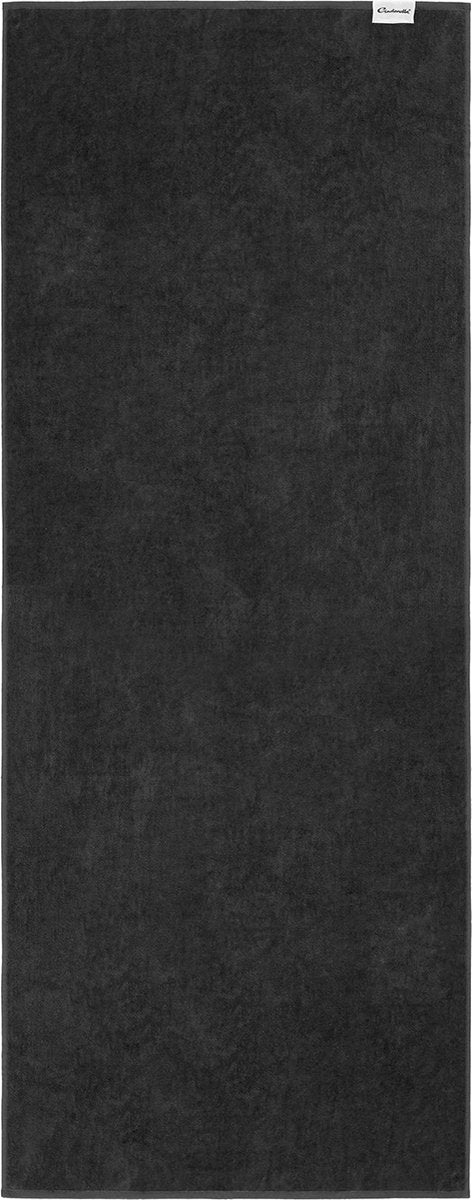 Aschenputtel - Sonntage - Badetuch - extra groß - Badetuch - 80x200 cm - Saunatuch - 100% Baumwolle - Anthrazit