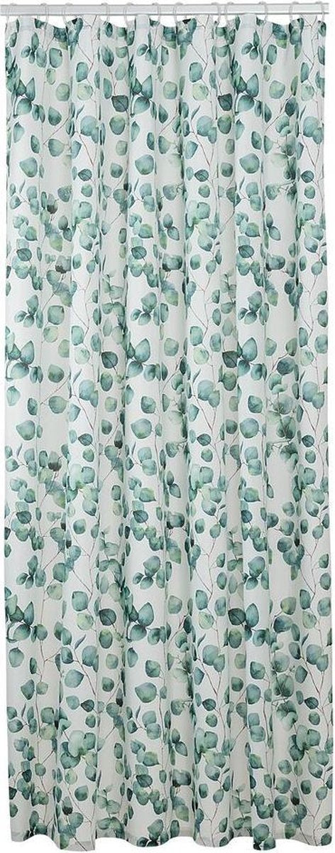 Sealskin Ayra Duschvorhang 180x200 cm – Polyester – Grünweiß