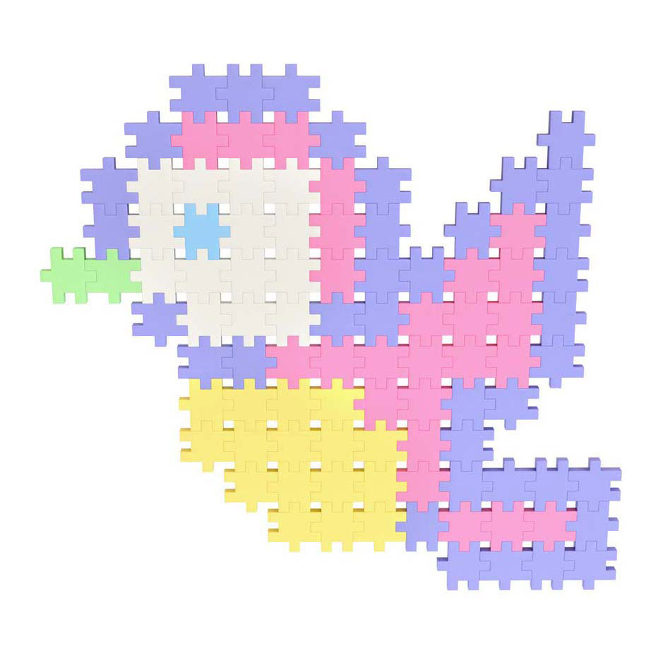 Meli minis Pastellbausteine, 400 Stk.