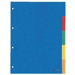 Farbige Tabs Kangaro PP A405 120 Mikron A4 5 Teile 4-Loch bedruckt