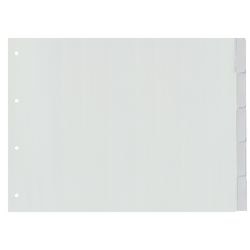 Tabs Kangaro PP G305F-B A3 120 Mikron 5-teiliges 4-Loch bedrucktes Querfenster
