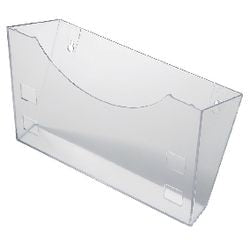 Dokumentenhalter Helit transparente Wandmontage A4