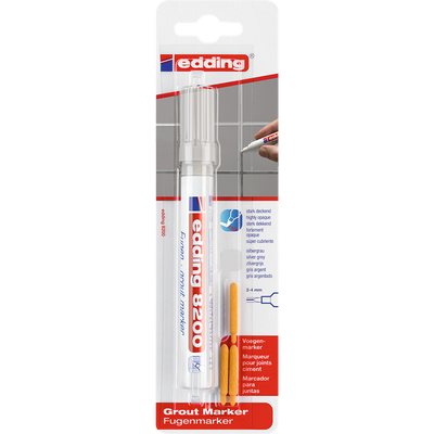 Edding 1006770 - e-8200 1 Fugenmarker grau | 5 Stück
