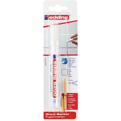 Edding 1006772 - edd. Fugenmarkierung 8200 Clips. | 5 Stück