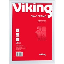 Klickrahmen Viking Silber A4