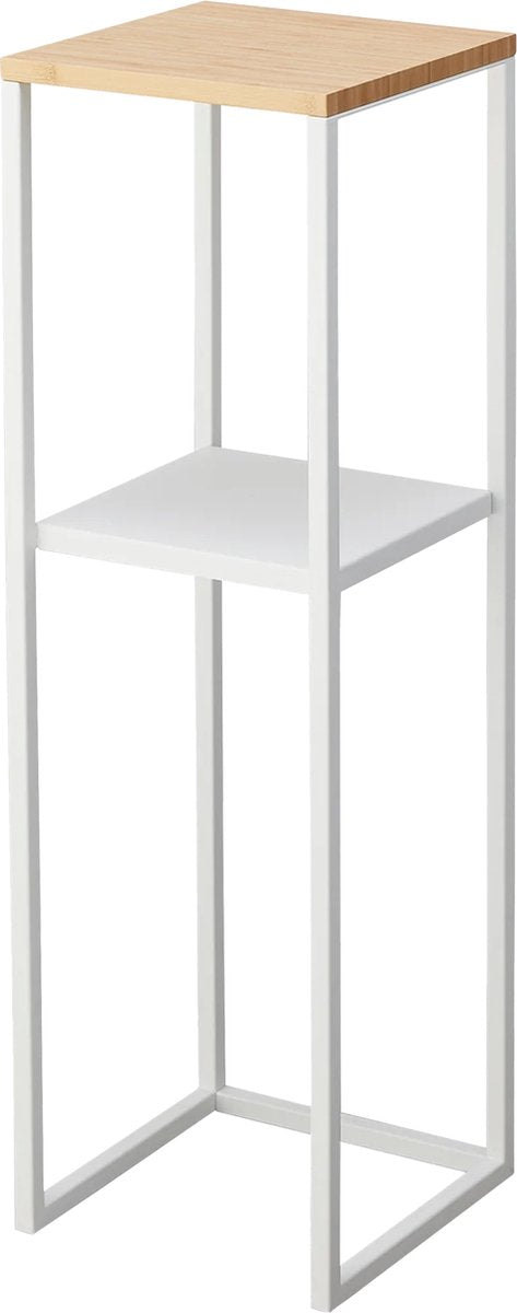 Yamazaki offener Schrank – 2 Ebenen – Turm – Weiß