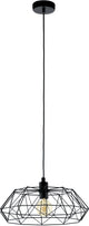 Eglo Carlton 2 Hängelampe - E27 - ø 45,5 cm - Schwarz