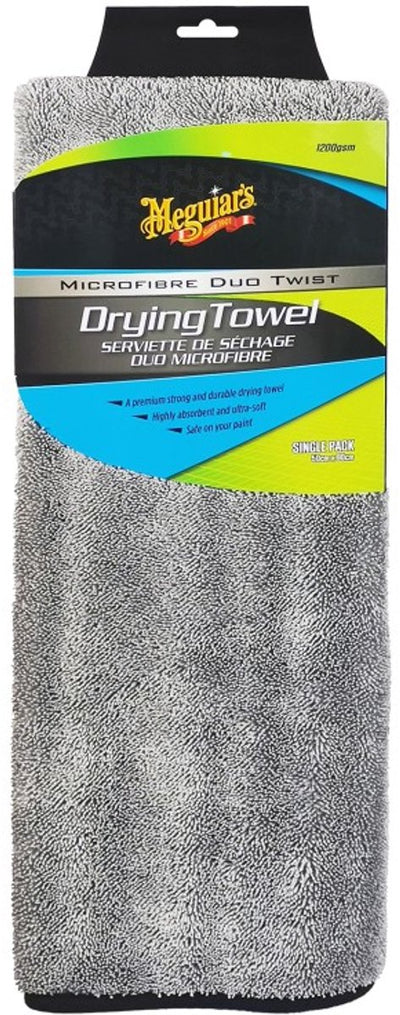 Meguiar's Duo Twist Trockentuch – Auto-Trockentuch – Mikrofasertuch Auto – Mikrofaser-Trockentuch