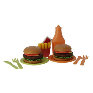 Jipy Hamburger-Spielset aus Biokunststoff, 25-teilig