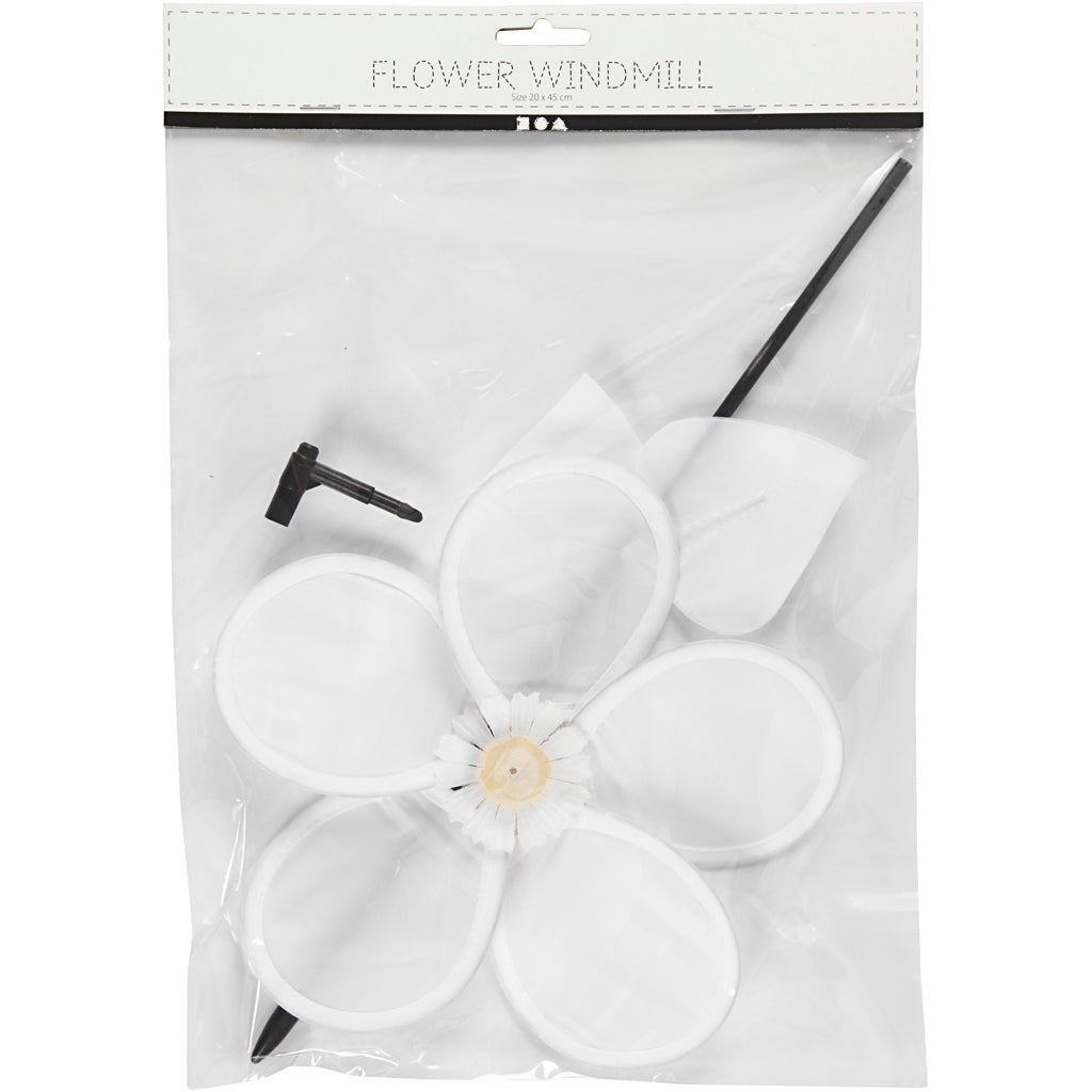 Creativ Company Blumenwindmühle, D 20 cm, 1 Stück