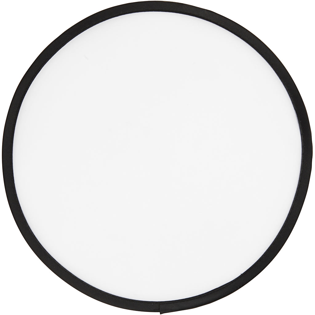 Creativ Company Frisbee, D 25 cm, weiß, 1 Stück