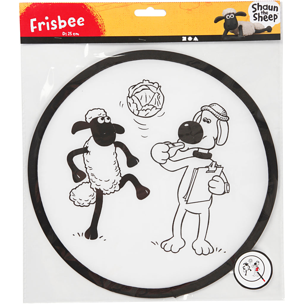 Shaun das Schaf Frisbee, D 25 cm, 1 Stück
