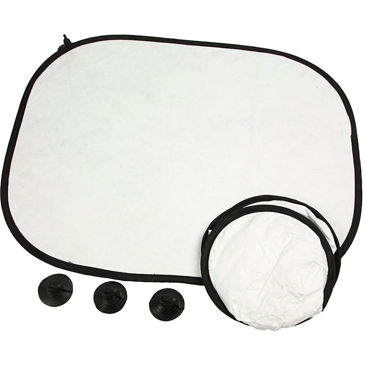 Creativ Company Sonnenschirme Auto, H: 35 cm, B: 44 cm, 2 Stück 1 Karton