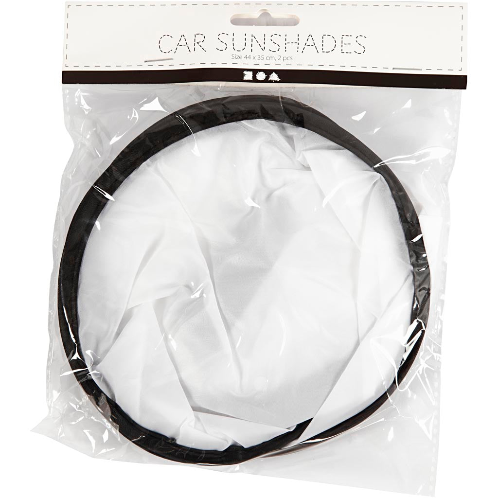 Creativ Company Sonnenschirme Auto, H: 35 cm, B: 44 cm, 2 Stück 1 Karton