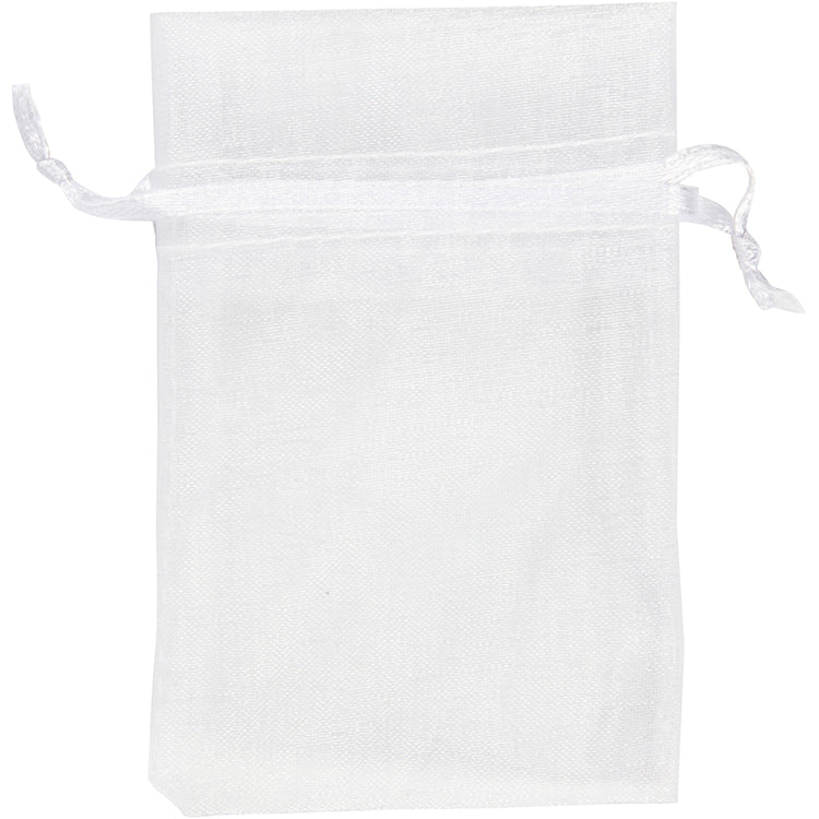 Creativ Company Organza -Taschen mit Fusselschließung
