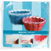 Creativ Company Korbflechtschablone, H: 6 cm, T 8 cm, transparent, 10 Stück 1 Box