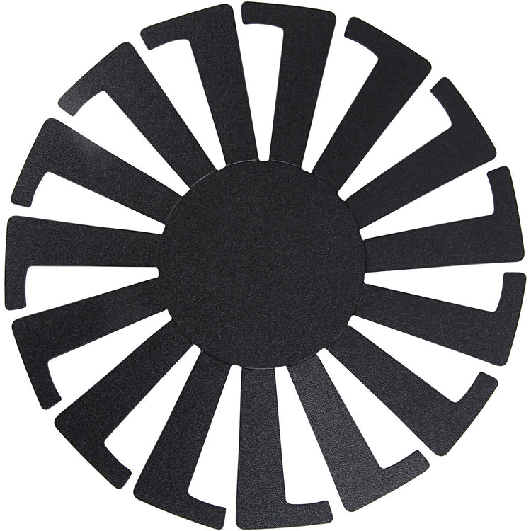 Creativ Company Korbflechtschablone, H: 6 cm, T 8 cm, schwarz, 10 Stück 1 Box