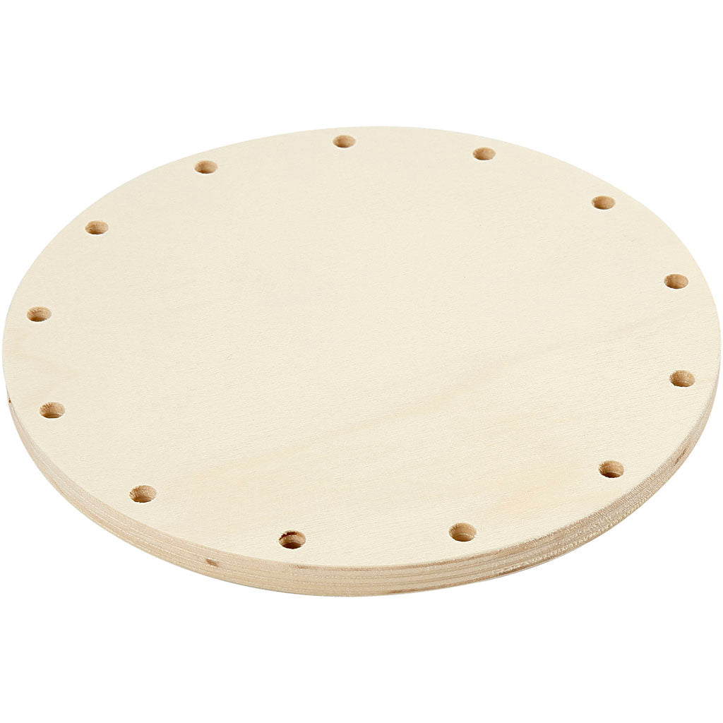 Kreativfirma Mal für die Körbe Weben, d 18 cm, Dicke 10 mm, 1 Stück