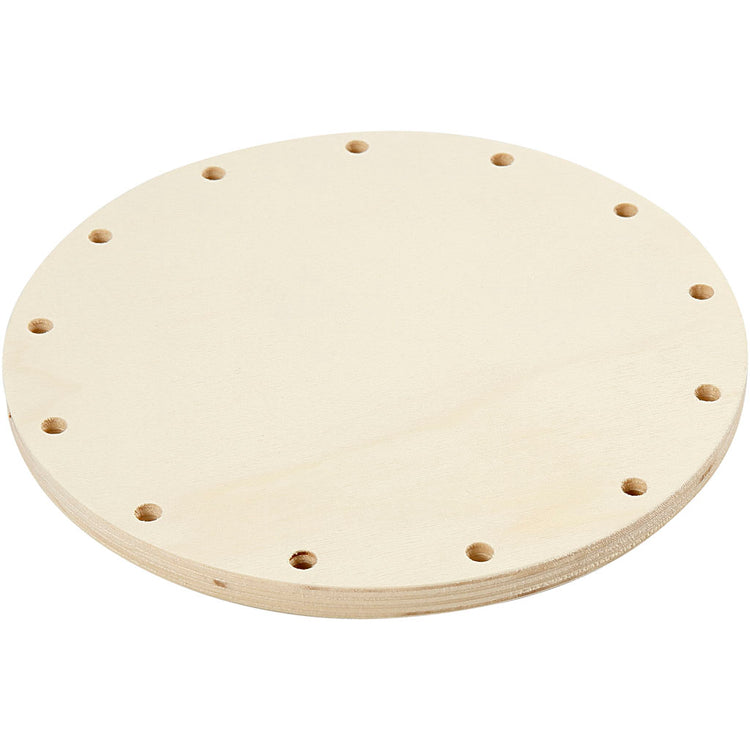 Kreativfirma Mal für die Körbe Weben, d 18 cm, Dicke 10 mm, 1 Stück