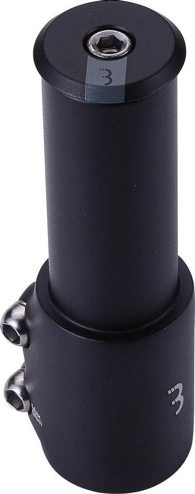 BBB Cycling TubeExtend Lenkerrohrverlängerung 67 mm – passt auf Lenkerrohre mit einem Durchmesser von 28,6 mm – Fahrrad-Lenkererhöhung aus Aluminium – inklusive oberer Kappe – bhp-22