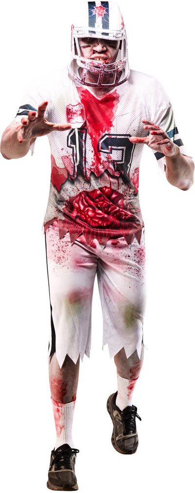 Rubies Zombie-American-Footballer-Erwachsenenkostüm – Größe L