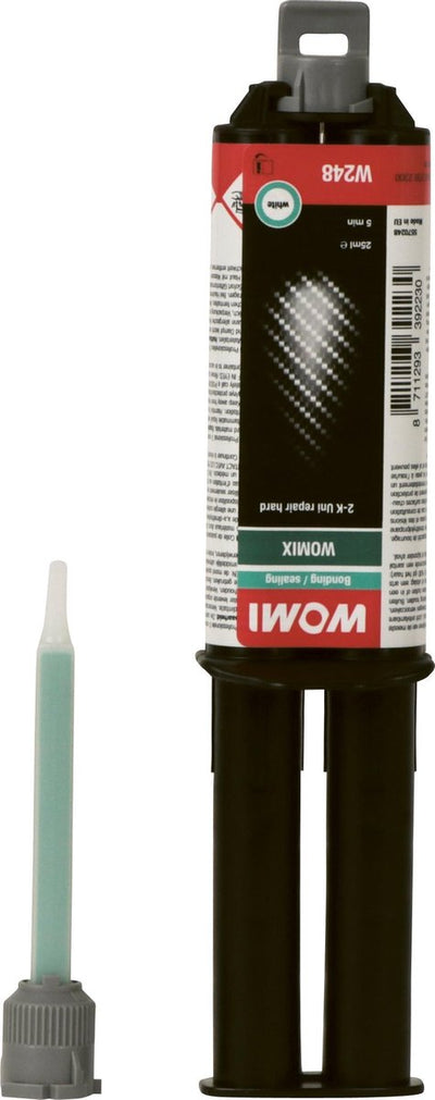 Womi Power-Kleber W248 2K – 25 ml – extrem starker Zweikomponenten-Kleber – schnelle Aushärtung – dauerhafte Verbindung