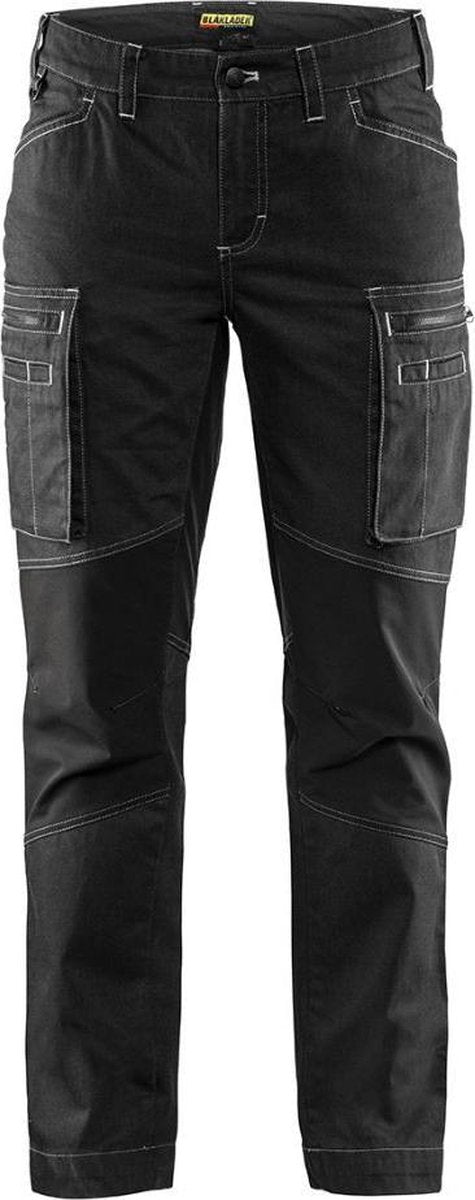 Blåkläder Blaklader Service-Arbeitshose Damen Stretch 7159-1142 – Damen – Schwarz – 40