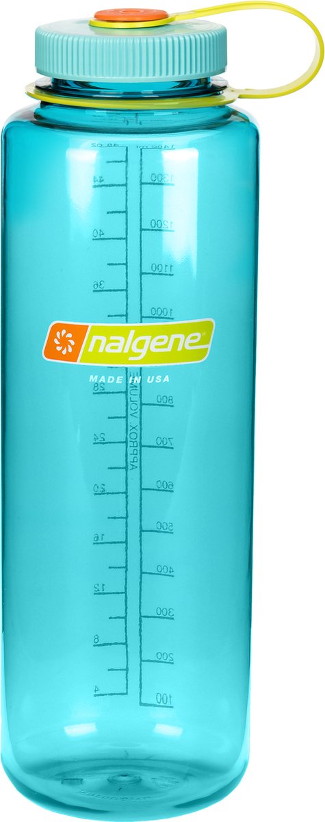 Nalgene – Weithalsflasche – Trinkflasche – Wasserflasche – Trinkflasche – auslaufsicher – 1500 ml – BPA-frei – nachhaltig – Cerulean
