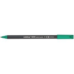 Filzstift edding 1200 schwarz, grün