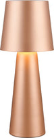 Trio Nubian - Tischleuchte - Mokka - exkl. 1x E27 7 W - Schnurschalter