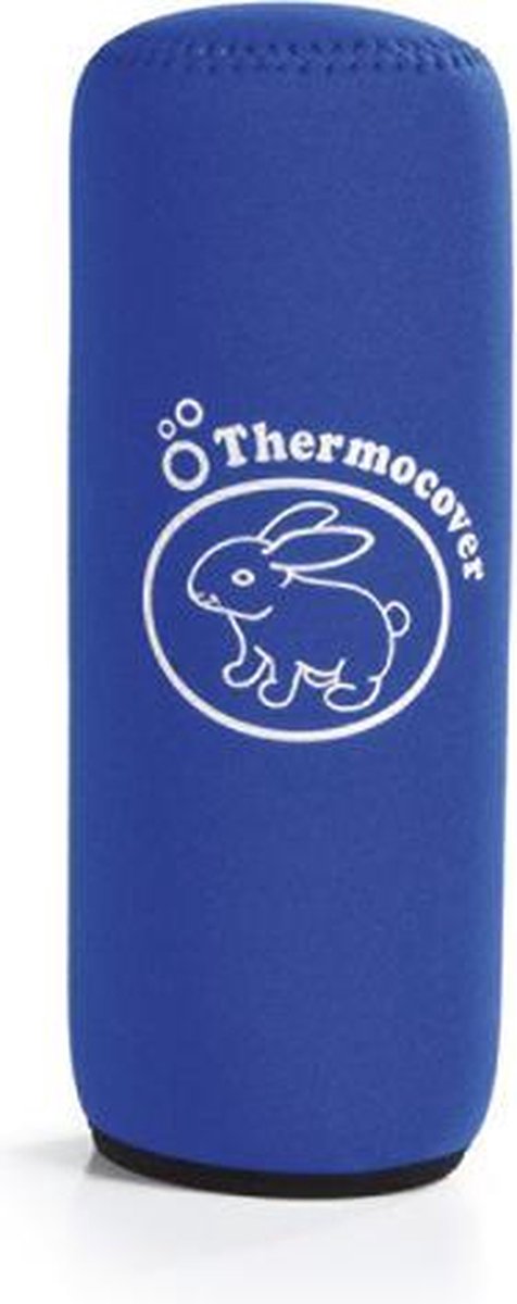 Beeztees Thermohülle für Trinkflasche 600 – blau – 21 cm