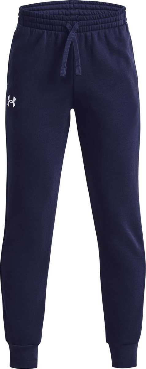 Under Armour UA Rival Fleece Jogger Unisex-Sporthose – Marineblau – Weiß