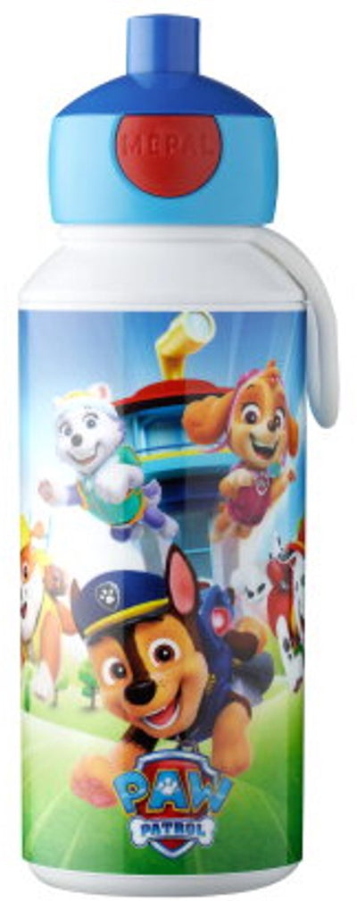 Mepal Campus Trinkflasche Pop-Up 400 ml – Paw Patrol Pups | 2 Stk