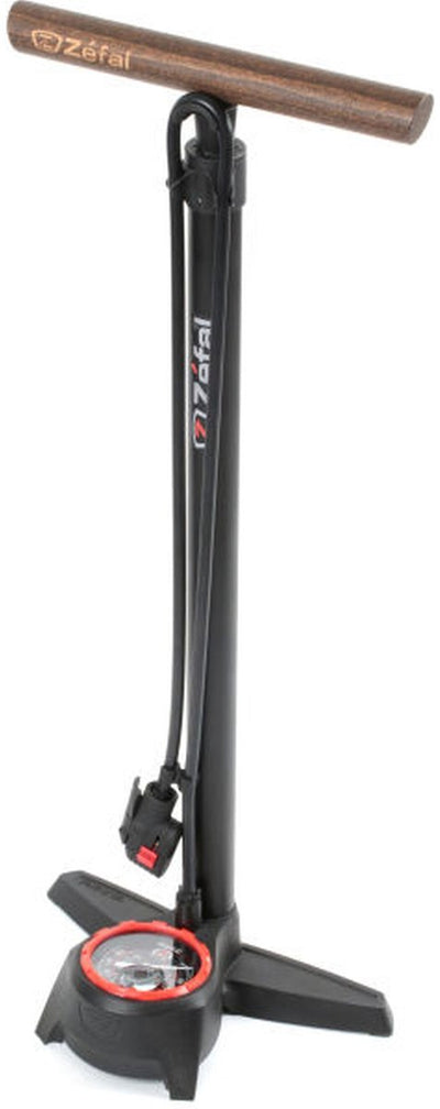 Zéfal Bodenpumpe Profil max FP 60 Schwarzrot