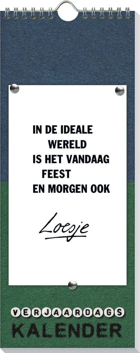 Interstat Loesje Geburtstagskalender
