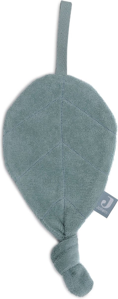 Jollein - Baby Schnullertuch Frottee - Schnuller Kuscheltier - Baumwolle - Seegrün