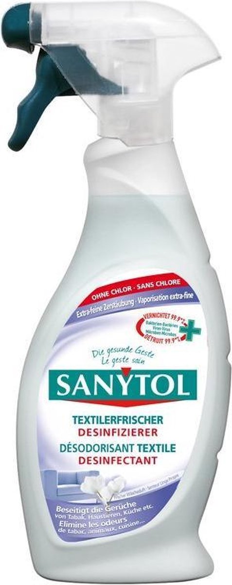 Sanytol desinfizierender Textilverfrisser – 500 ml – antibakteriell