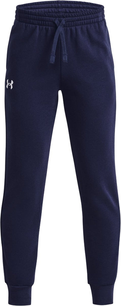 Under Armour UA Rival Fleece Jogger Unisex-Sporthose – Marineblau – Weiß