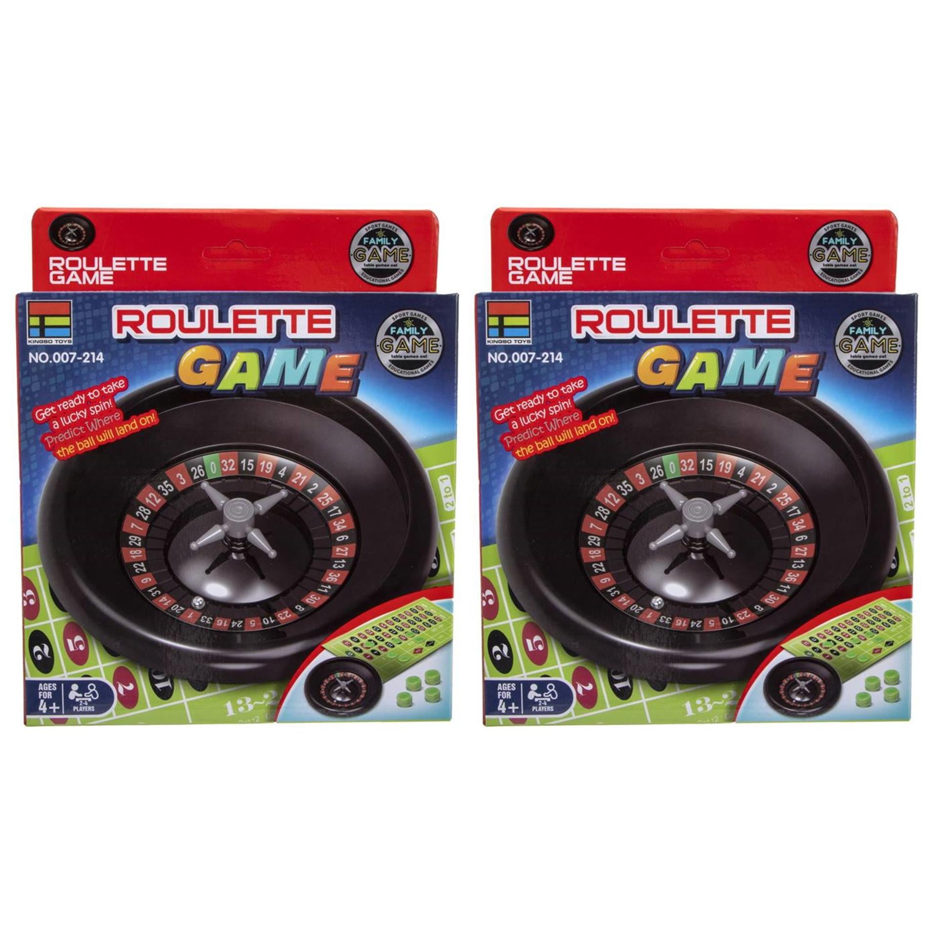 Roulettespiel in Box ø17cm