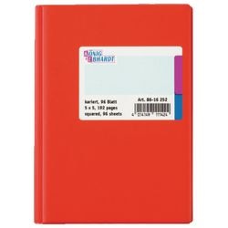 Kolumnenbuch König Ebhardt A6 105x148mm rot 96 Blatt liniert pro Buch