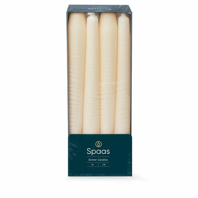 Spaas 1074085 – Tafelkerze x8 – Elfenbein | 10 Stück