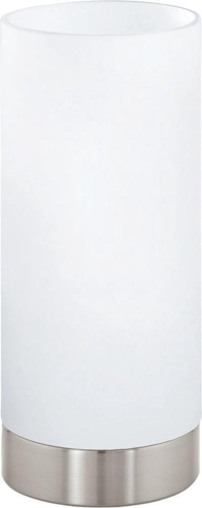Eglo Damasco 1 Tischleuchte - E27 - 21,5 cm - Grauweiß